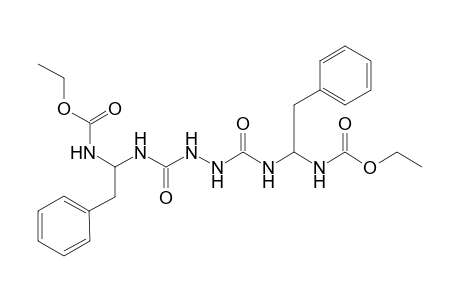 1-[1-(Ethoxycarbonylamino)-2-phenylethylcarbomyl]-4-[1-(ethoxycarbonylamino)-2-phenylethyl]semicarbazide