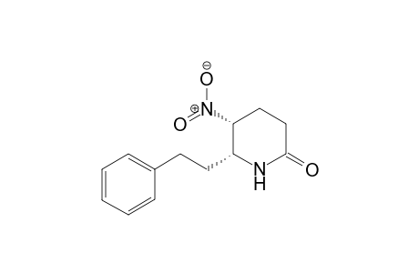 (5R,6R)-5-Nitro-6-(2-phenylethyl)piperidin-2-one