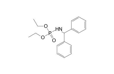 (diphenylmethyl)phosphoramidic acid, diethyl ester