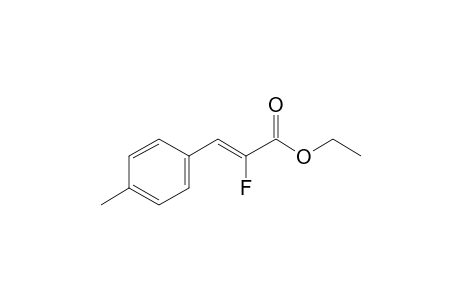 Ethyl .alpha.-fluoro-4-methyl-cinnamate