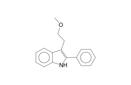 1H-Indole, 3-(2-methoxyethyl)-2-phenyl-