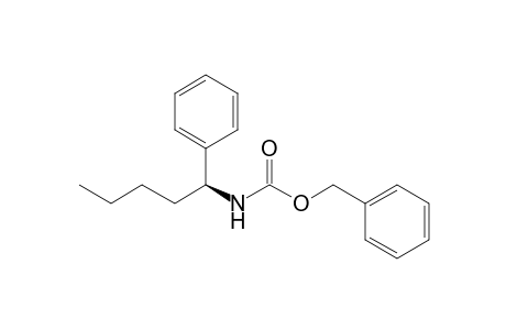 (phenylmethyl) N-[(1S)-1-phenylpentyl]carbamate