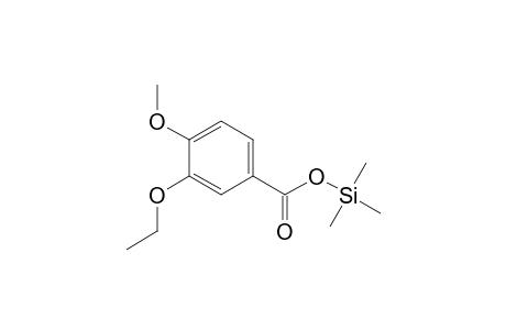 3-Ethoxy-4-methoxy-benzoic acid trimethylsilyl ester