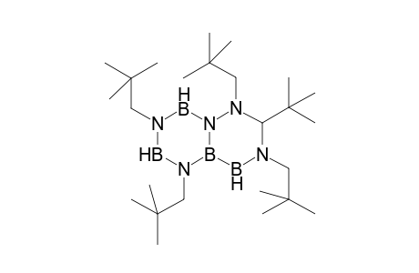 2-tert-Butyl-1,3,6,8-tetra(tert-butylmethyl)-1,3,6,8,10-pentaaza-4,5,7,9-tetraboradihydronaphthalene