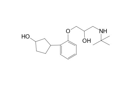 Penbutolol-M (HO-) isomer 2 MS2