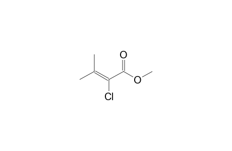 2-Chloro-3-methyl-2-butenoic acid methyl ester