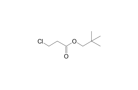 Neopentyl 3-chloropropanoate
