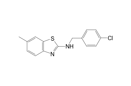 N-(4-chlorobenzyl)-6-methylbenzothiazol-2-amine