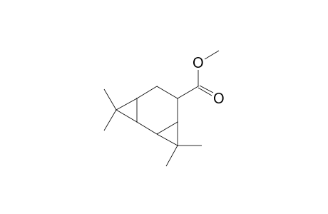 Tricyclo[5.1.0.0(2,4)]octane-5-carboxylic acid, 3,3,8,8-tetramethyl-, methyl ester