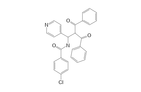 1,1-DIBENZOYL-2-(4-PYRIDYL)-2-4-CHLOROBENZOYLAMINO)-ETHANE