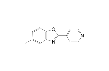 5-Methyl-2-(pyridin-4-yl)-1,3-benzoxazole