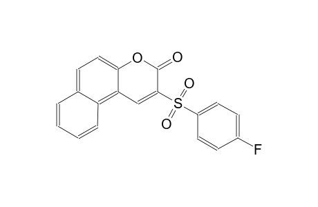 3H-naphtho[2,1-b]pyran-3-one, 2-[(4-fluorophenyl)sulfonyl]-