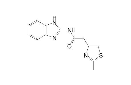 4-thiazoleacetamide, N-(1H-benzimidazol-2-yl)-2-methyl-
