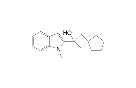 2-(1-Methyl-1H-indol-2-yl)spiro[3.4]octan-2-ol