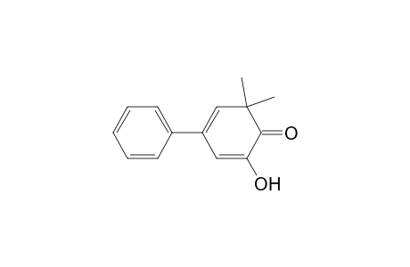 2-Hydroxy-6,6-dimethyl-4-phenyl-1-cyclohexa-2,4-dienone
