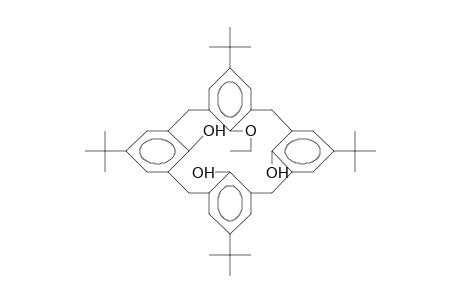 5,11,17,23-Tetrakis(T-butyl)-28-ethoxy-pentacyclo(19.3.1.1/3,7/.1/9,13/.1/15,19/)octacosa-dodecene-25,26,27-triol