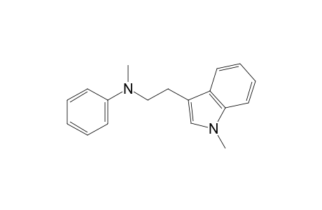 N-methyl-N-(2-(1-methyl-1H-indol-3-yl)ethyl)aniline