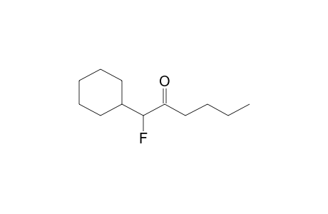 6-FLUORO-6-CYCLOHEXYLHEPTAN-5-ONE
