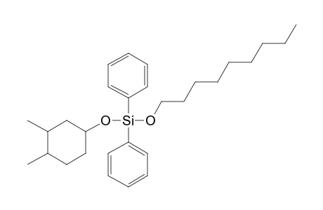 Silane, diphenyl(3,4-dimethylcyclohexyloxy)nonyloxy-