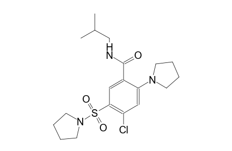 benzamide, 4-chloro-N-(2-methylpropyl)-2-(1-pyrrolidinyl)-5-(1-pyrrolidinylsulfonyl)-