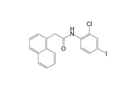 2'-chloro-4'-iodo-1-naphthaleneeacetanilide
