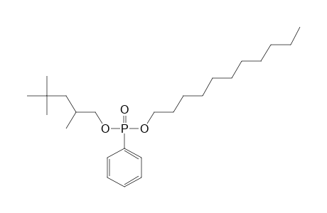 Phenylphosphonic acid, 2,4,4-trimethylpentyl undecyl ester