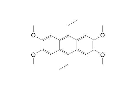 9,10-diethyl-2,3,6,7-tetramethoxyanthracene