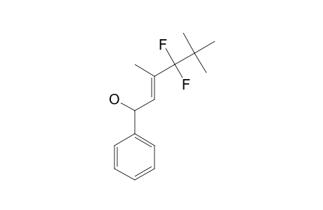 (E)-4,4-DIFLUORO-3,5,5-TRIMETHYL-1-PHENYLHEX-2-EN-1-OL