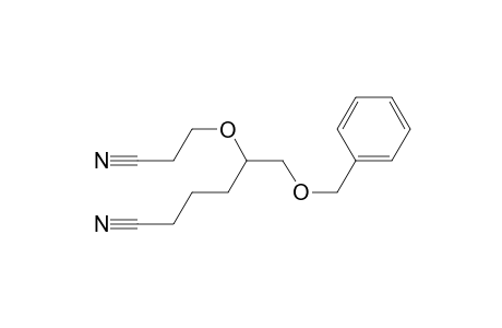 6-Benzyloxy-5-(2-cyanoethoxy)hexanenitrile