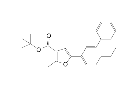 tert-Butyl 2-methyl-5-((1E,3E)-1-phenylocta-1,3-dien-3-yl)furan-3-carboxylate