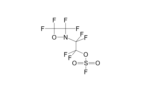2-(2-FLUOROSULPHONYLOXYTETRAFLUOROETHYL)TETRAFLUORO-1,2-OXAZETIDINE