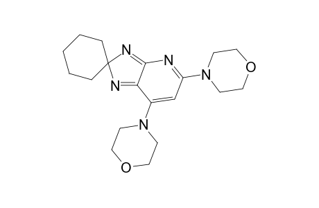 5',7'-bis(Morpholin-1"-yl)spiro[cyclohexane-1,2'-2'H-imidazo[4,5-b]pyridine