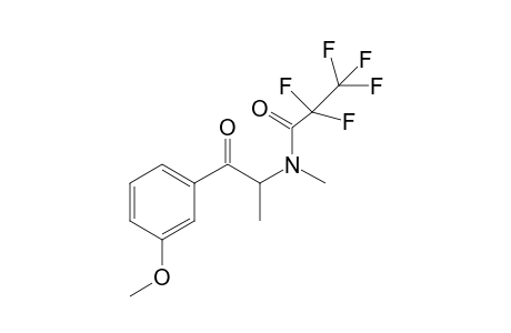 2,2,3,3,3-pentafluoro-N-(1-(3-methoxyphenyl)-1-oxopropan-2-yl)-N-methylpropanamide