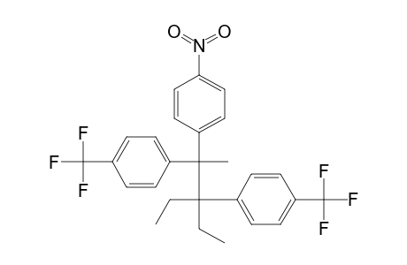 Benzene, 1,1'-[1,1-diethyl-2-methyl-2-(4-nitrophenyl)-1,2-ethanediyl]bis[4-(trifluoromethyl)-