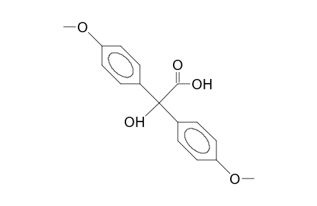 Bis(4-methoxy-phenyl)-hydroxy-acetic acid