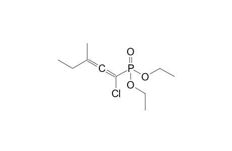 1-Chloro-1-(diethoxyphosphoryl)-3-methyl-1,2-pentadiene