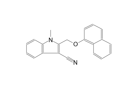 1-methyl-2-[(1-naphthyloxy)methyl]-1H-indole-3-carbonitrile