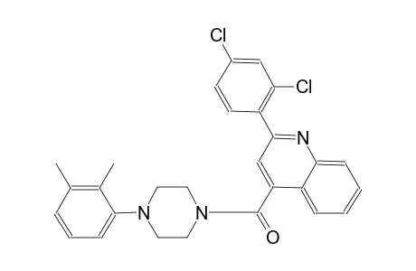2-(2,4-dichlorophenyl)-4-{[4-(2,3-dimethylphenyl)-1-piperazinyl]carbonyl}quinoline
