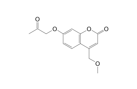 4-(methoxymethyl)-7-(2-oxidanylidenepropoxy)chromen-2-one