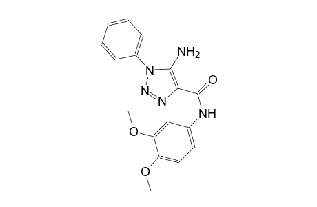 1H-1,2,3-triazole-4-carboxamide, 5-amino-N-(3,4-dimethoxyphenyl)-1-phenyl-