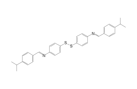4,4'-dithiobis[N-(p-isopropylbenzylidene)aniline]