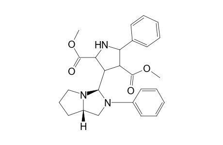 3-[(3R,7aS)-2-phenylperhydropyrrolo[1,2-c]imidazol-3-yl]-5-phenyl-2,3,4,5-tetrahydropyrrole-2,4-dicarboxylic acid di(methylester)