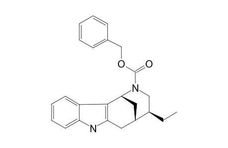 (1RS,4RS,5SR)-2-(BENZYLOXYCARBONYL)-4-ETHYL-1,2,3,4,5,6-HEXAHYDRO-1,5-METHANOAZOCINO-[4,3-B]-INDOLE