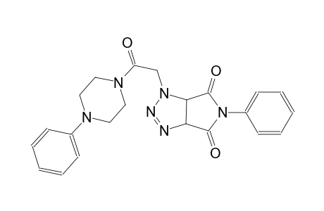 pyrrolo[3,4-d][1,2,3]triazole-4,6(1H,5H)-dione, 3a,6a-dihydro-1-[2-oxo-2-(4-phenyl-1-piperazinyl)ethyl]-5-phenyl-