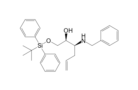 (2S,3S)-1-[tert-butyl(diphenyl)silyl]oxy-3-[(phenylmethyl)amino]-5-hexen-2-ol