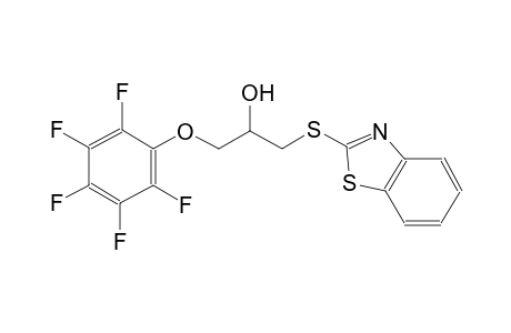1-(1,3-benzothiazol-2-ylsulfanyl)-3-(2,3,4,5,6-pentafluorophenoxy)-2-propanol