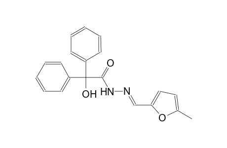 benzeneacetic acid, alpha-hydroxy-alpha-phenyl-, 2-[(E)-(5-methyl-2-furanyl)methylidene]hydrazide