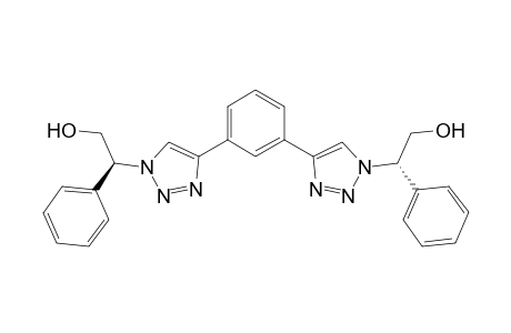 (2S,2S')-2,2'-[4,4'-(1,3-Phenylene)bis(1H-1,2,3-triazole-4, 1-diyl)]bis(2-phenylethanol)