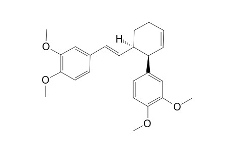 (CIS)-3-(3,4-DIMETHOXYPHENYL)-4-[(E)-3,4-DIMETHOXYSTYRYL]-CYCLOHEX-1-ENE