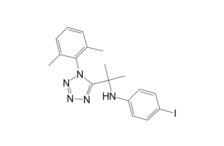 Tetrazole, 5-[1-(4-iodophenylamino)-1-methylethyl]-1-(2,6-dimethylphenyl)-